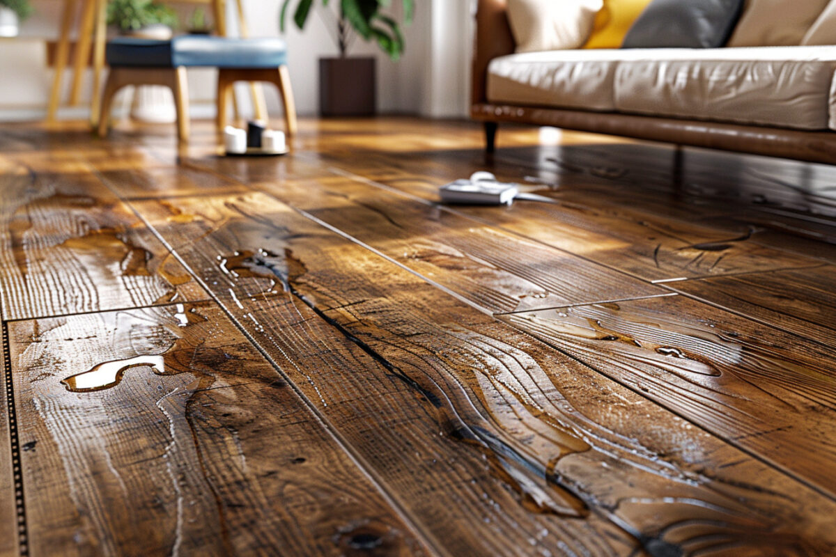 Comment réparer un parquet stratifié endommagé par l’eau