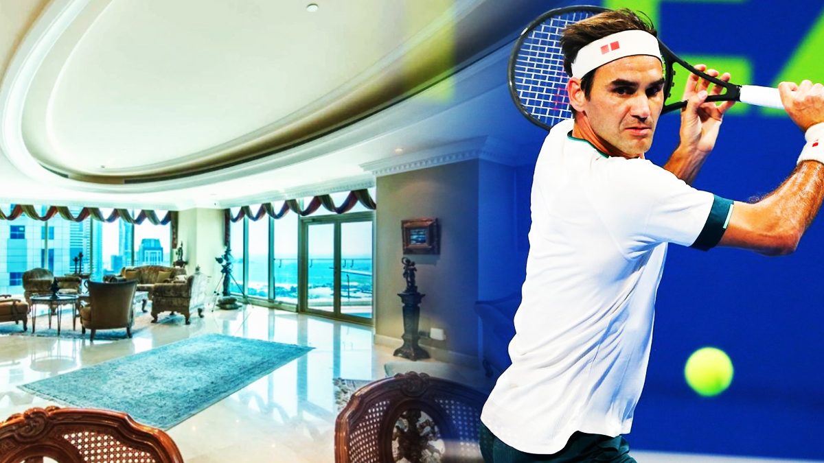 Federer, tennisman de rennom vous ouvre les portes de sa résidence de rêve