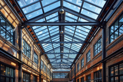 Intégration des verrières dans les lofts et espaces ouverts