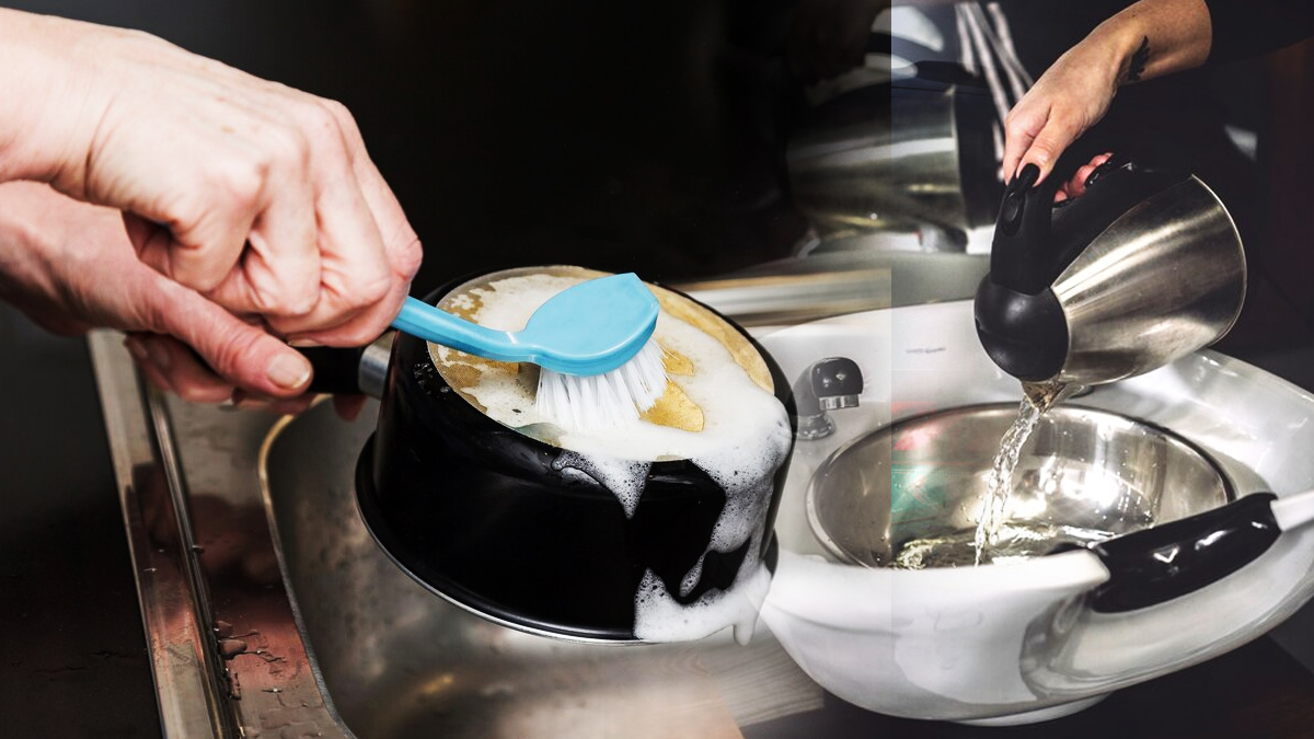 L'astuce en aluminium pour nettoyer les casseroles noircies sans effort