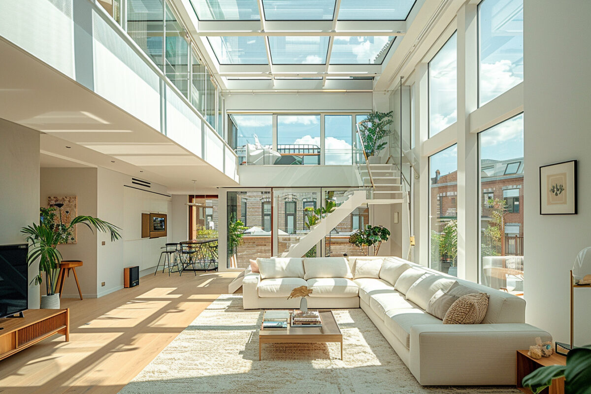 Maximiser l’espace et la lumière avec une verrière dans un petit appartement