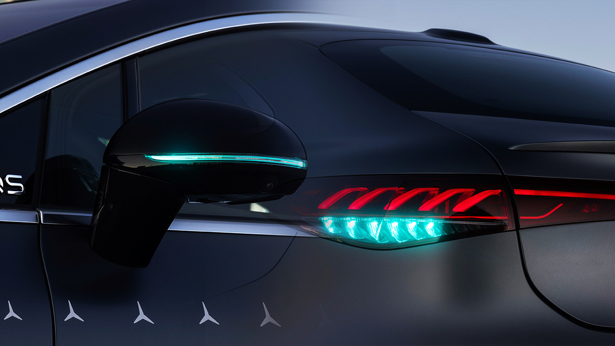Mercedes innove avec un système d'éclairage original pour ses véhicules autonomes