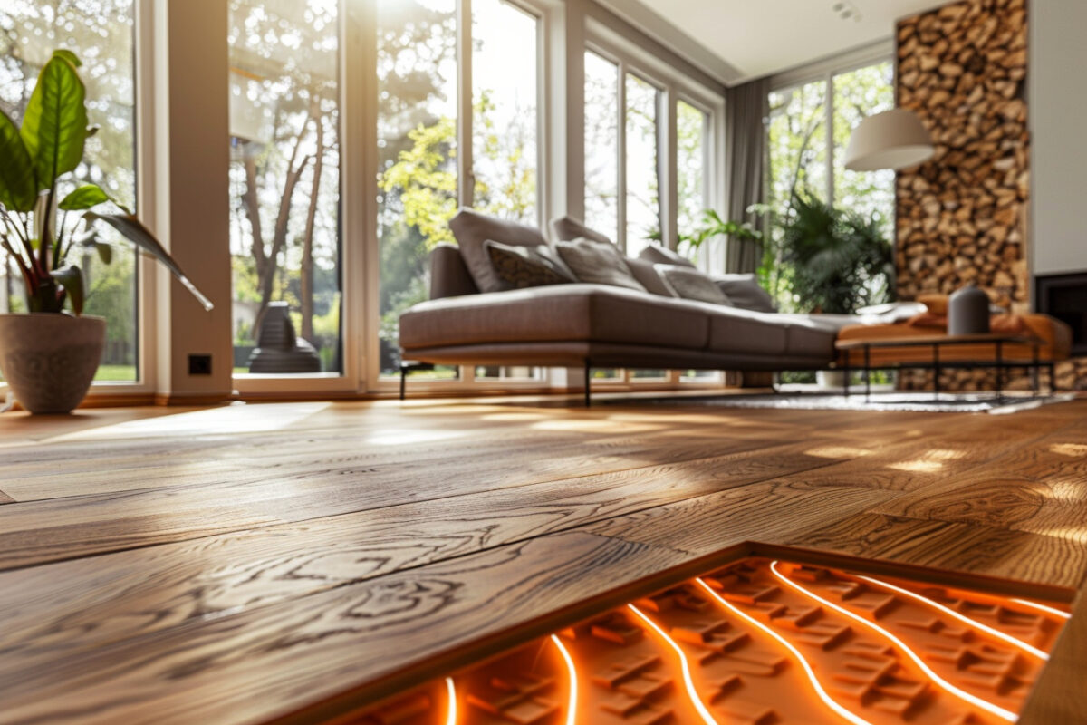 Parquet et chauffage au sol : le duo parfait pour un confort optimal