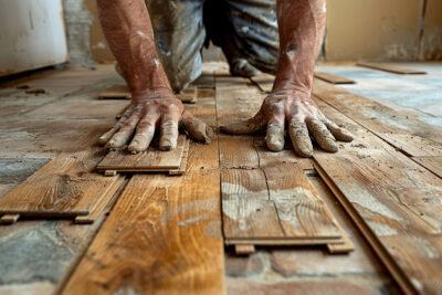 Poser du parquet flottant sur du carrelage : guide et astuces