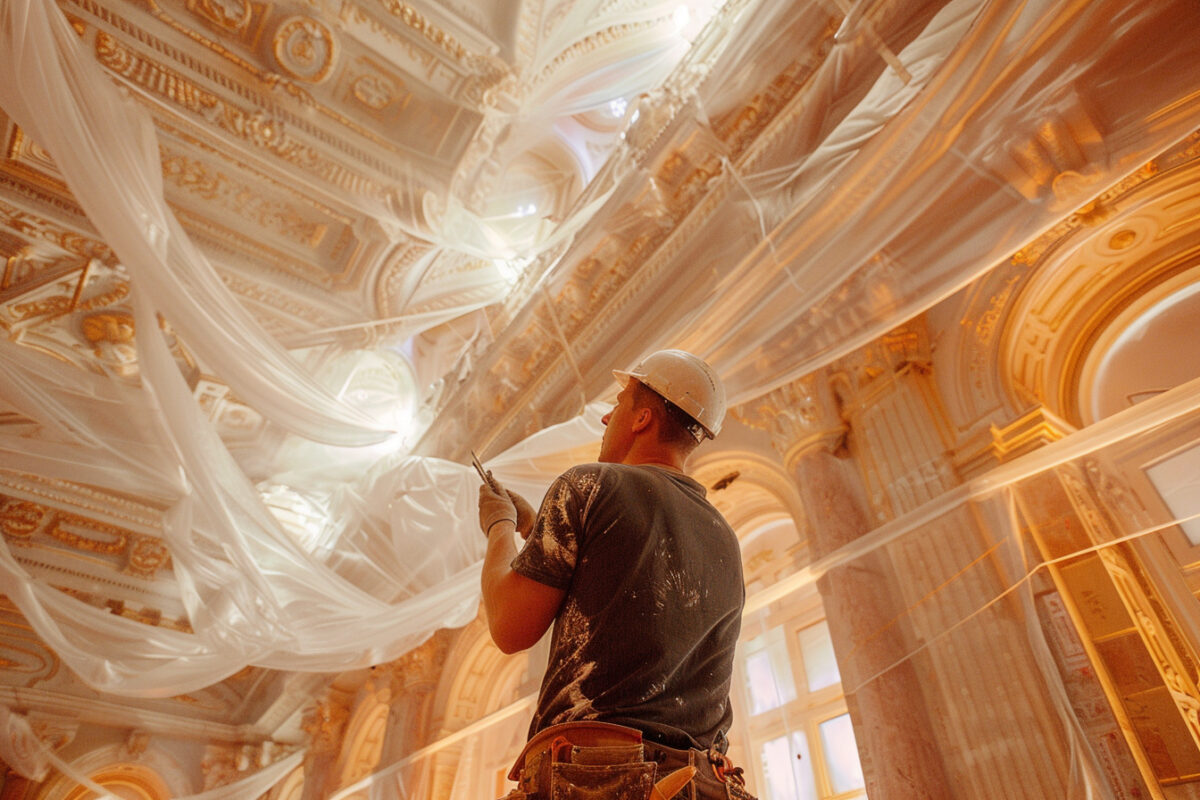 Adapter un plafond tendu dans un bâtiment historique : mode d’emploi