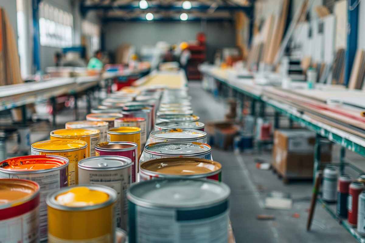 Calcul de la quantité de peinture pour un projet professionnel