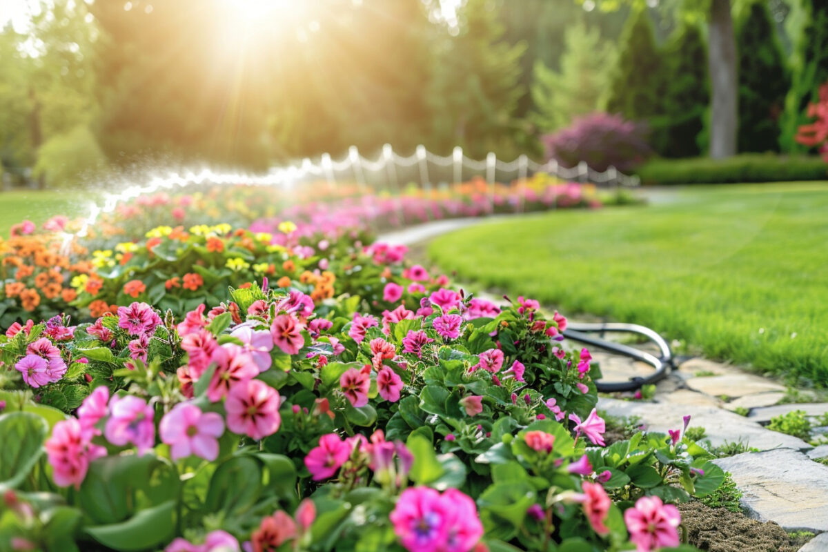 Choisir entre arrosage automatique enterré et système en surface pour un jardin impeccable