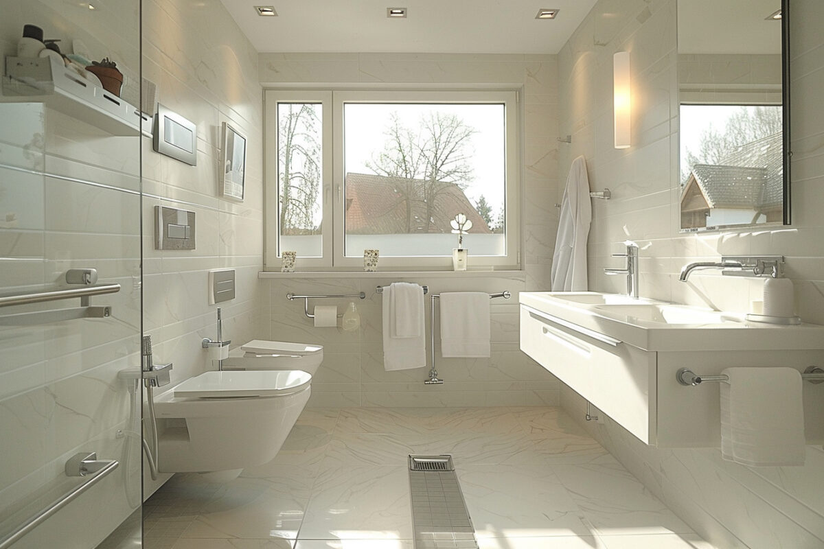 Comment choisir entre une baignoire à porte et une douche pour une salle de bain accessible ?