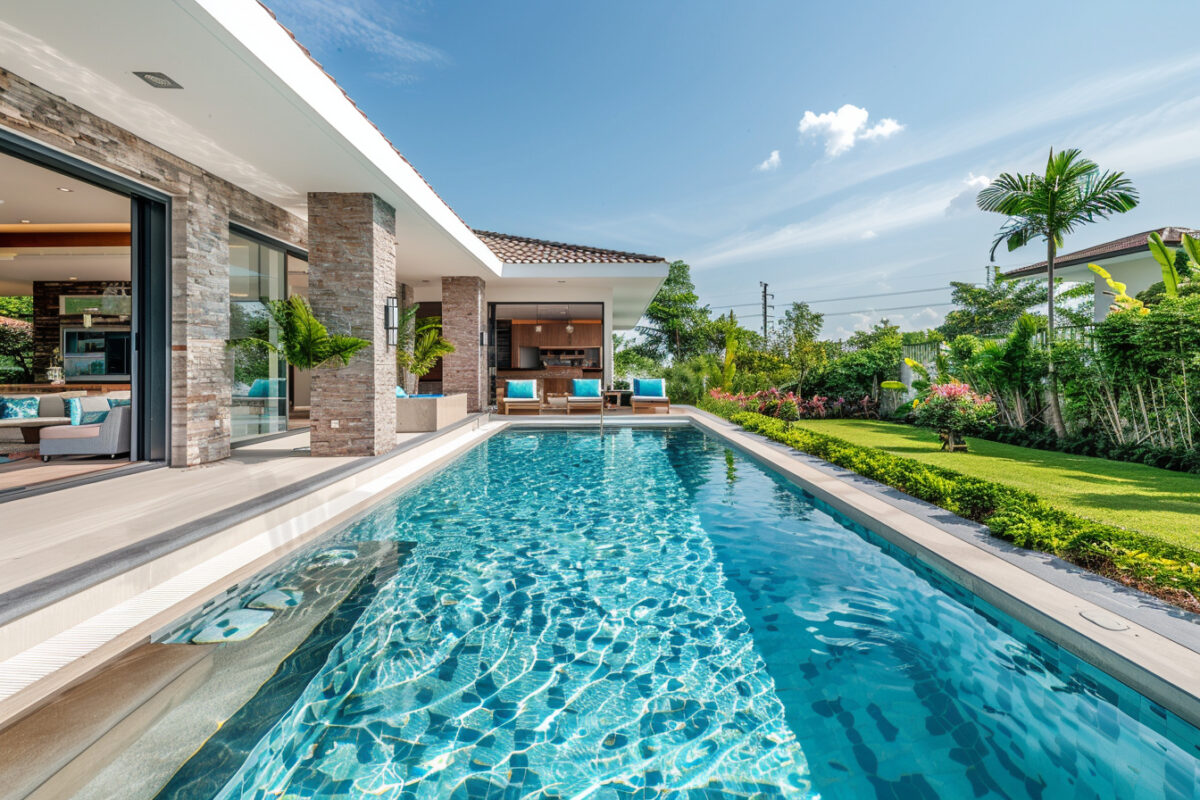 Comment choisir les matériaux pour une piscine en dur durable et esthétique ?