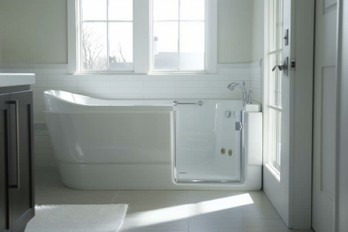 Comment les baignoires à porte assurent-elles une étanchéité parfaite ?