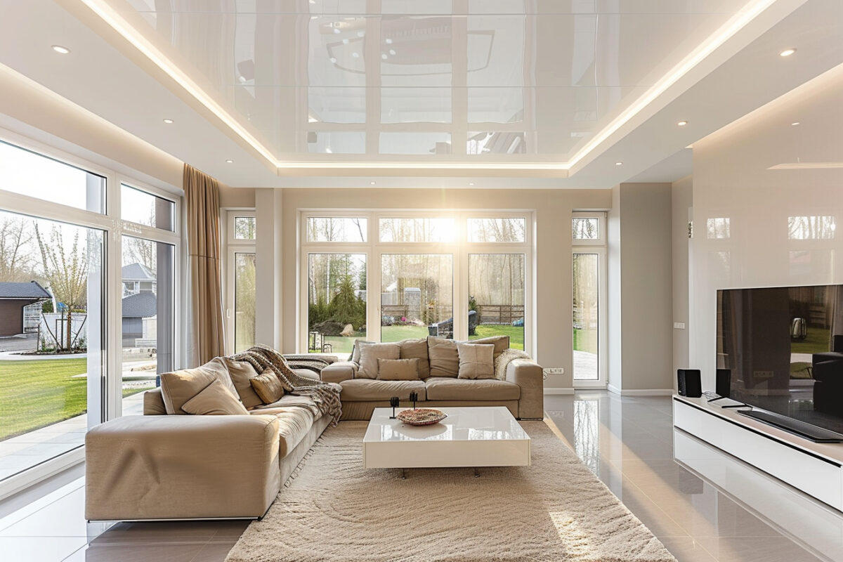 Comment transformer l’esthétique d’une pièce moderne avec un plafond tendu ?