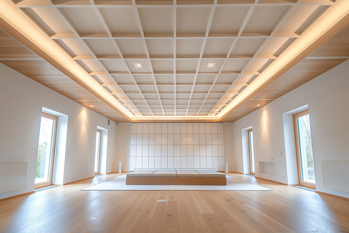 Comment un faux plafond améliore l’isolation acoustique d’une pièce