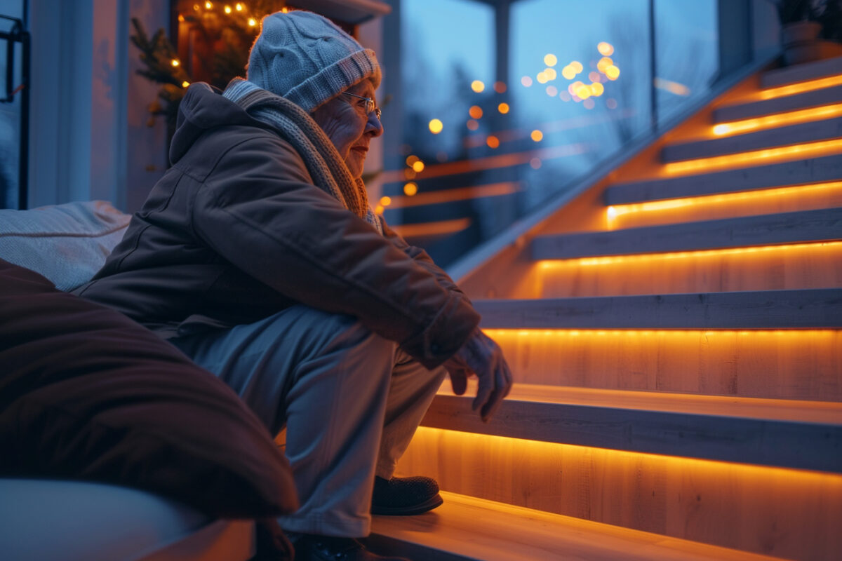 Comment un monte-escalier favorise le vieillissement en place