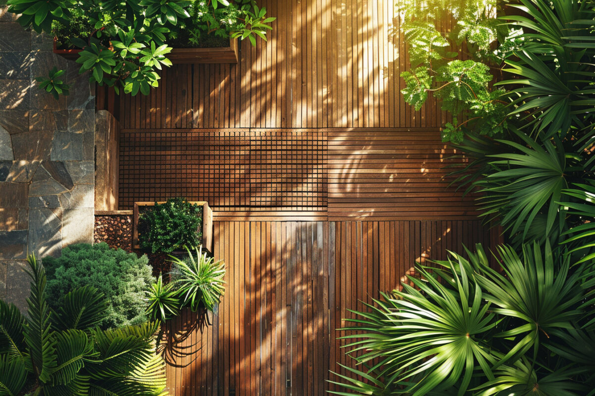 Conception d’une terrasse en bois : drainage optimisé de l’eau
