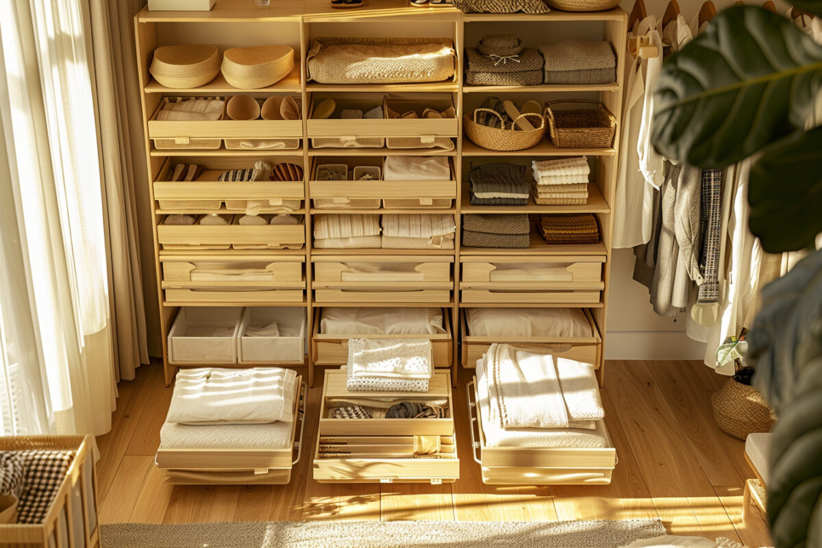 Créer un système de rangement modulable dans un placard : guide pratique
