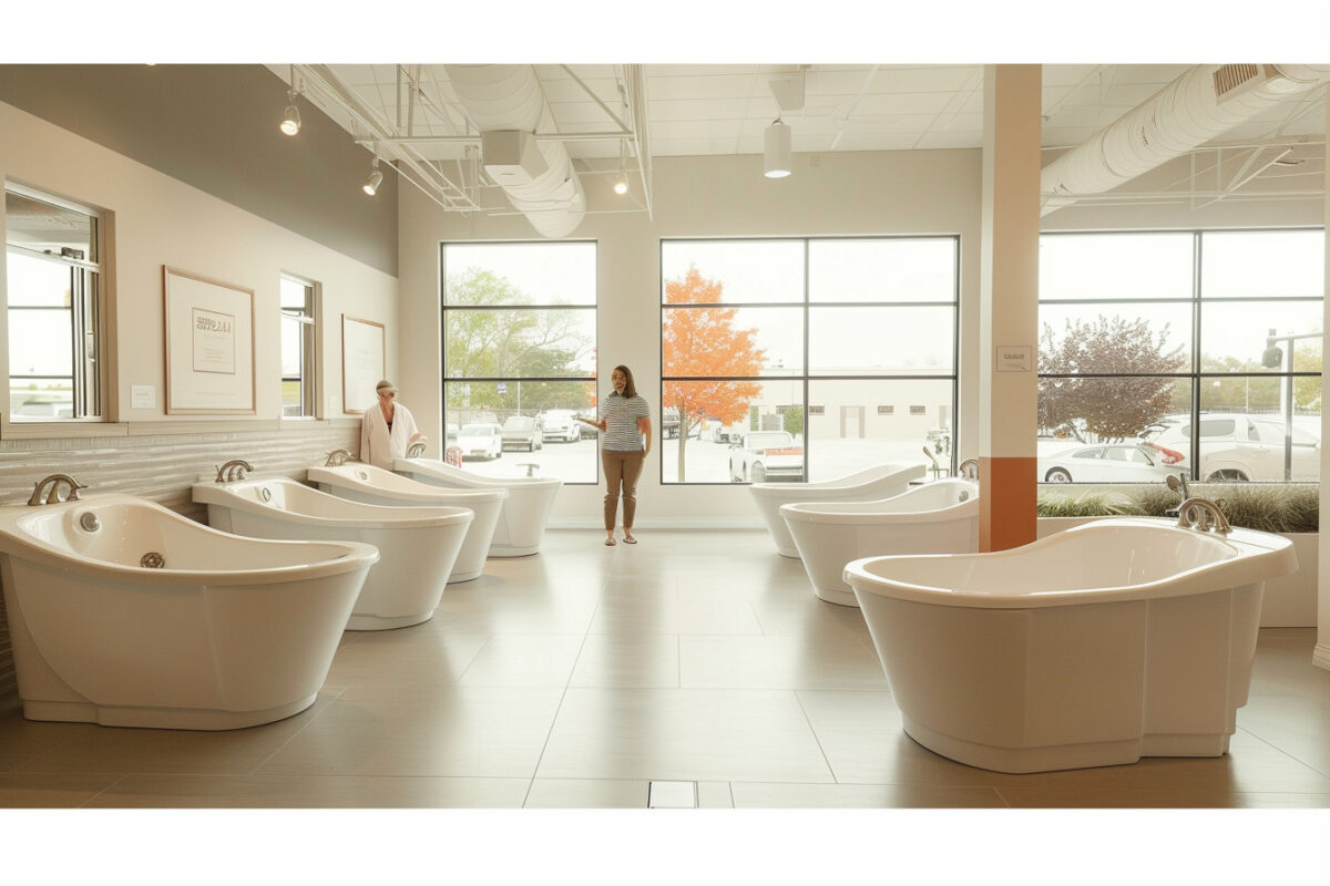 Dimensions standards des baignoires à porte et conseils pour choisir la taille appropriée