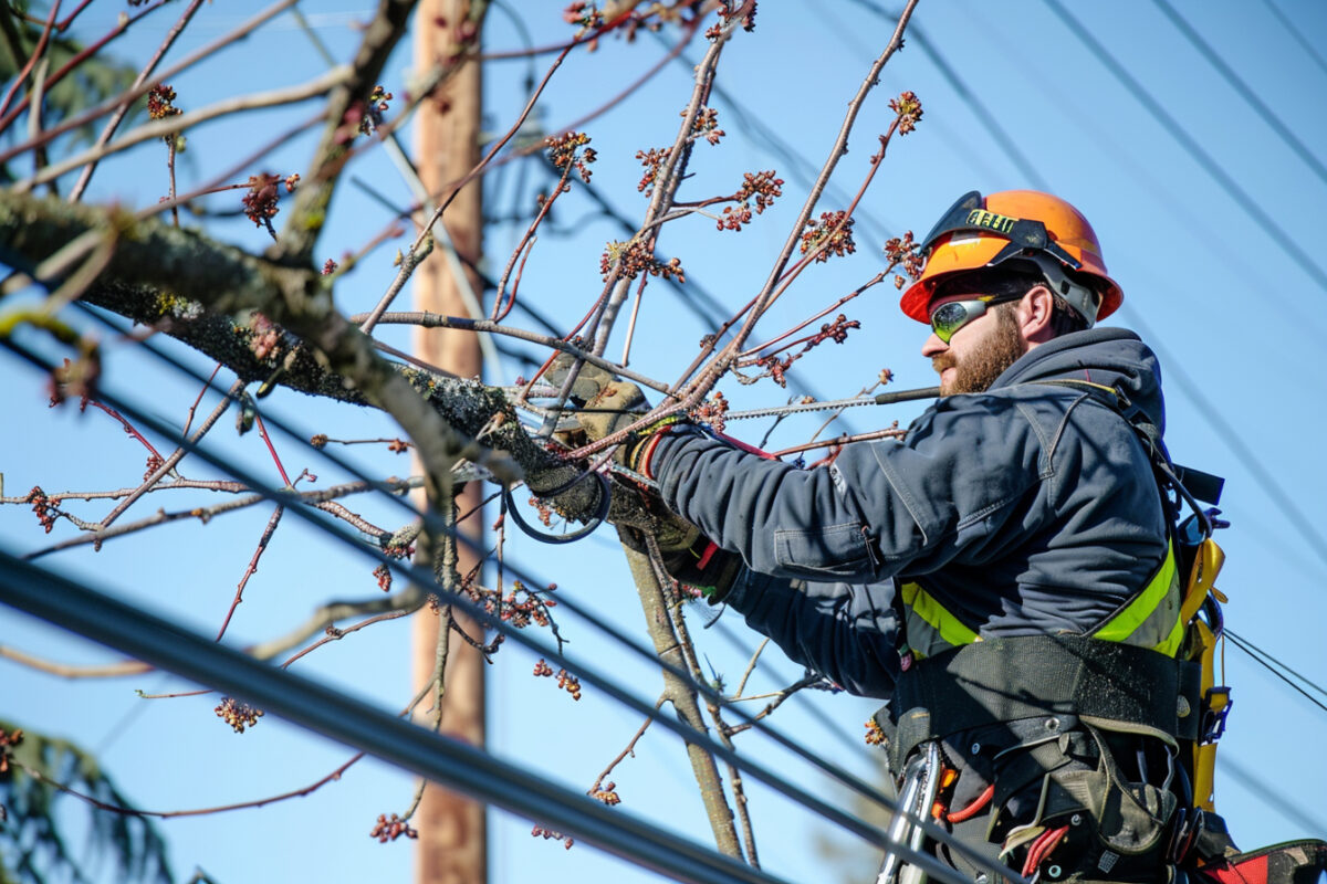 Élagage près des lignes électriques : quelles précautions prendre ?