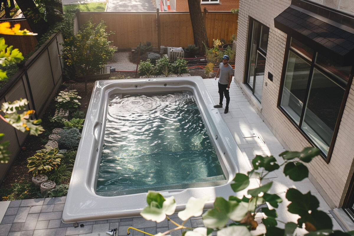 Installation d’une piscine coque dans un espace restreint : défis et solutions