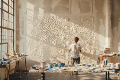 Intégrer motifs et textures dans votre projet de peinture murale