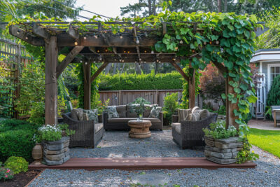 Intégrer une pergola dans un petit jardin sans encombrer l’espace