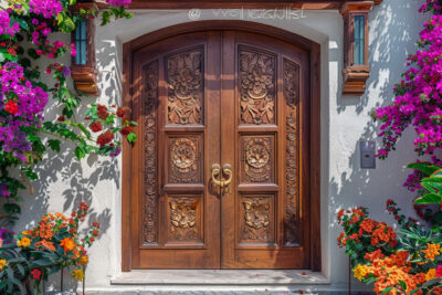 L’esthétique de la porte d’entrée : un élément clé pour accueillir vos visiteurs