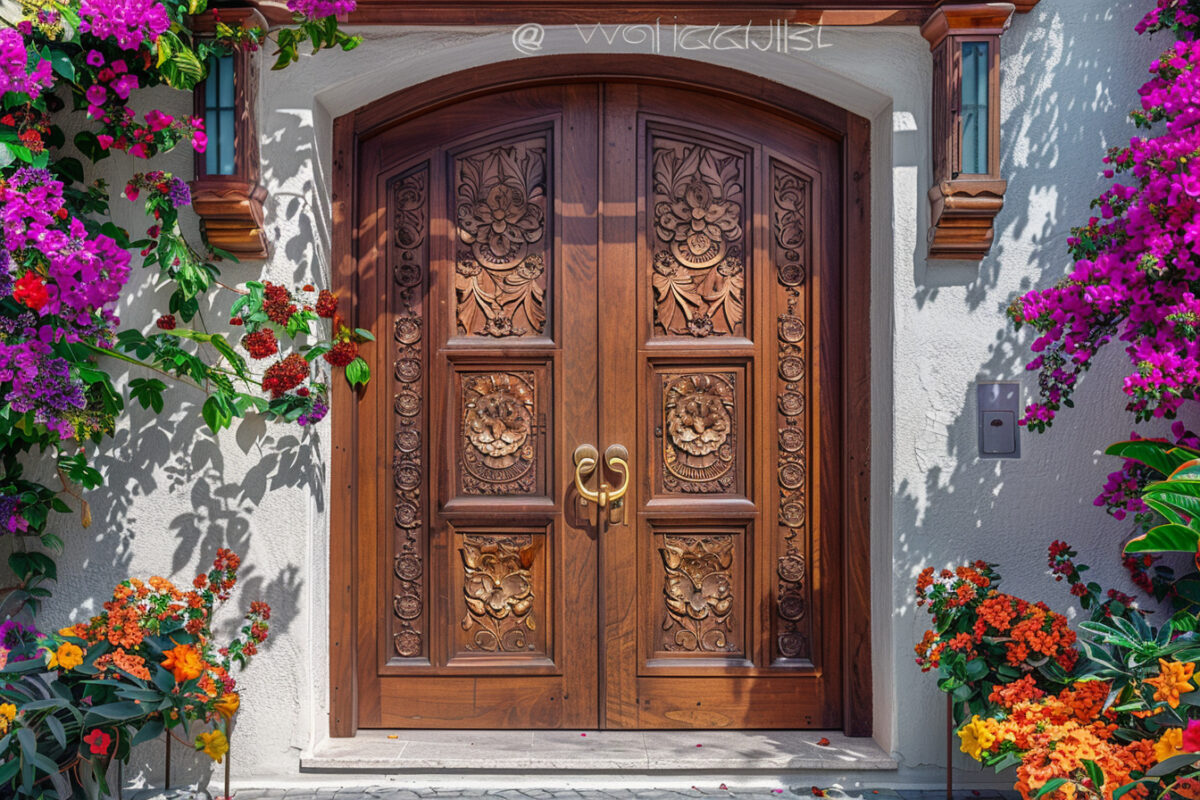 L’esthétique de la porte d’entrée : un élément clé pour accueillir vos visiteurs