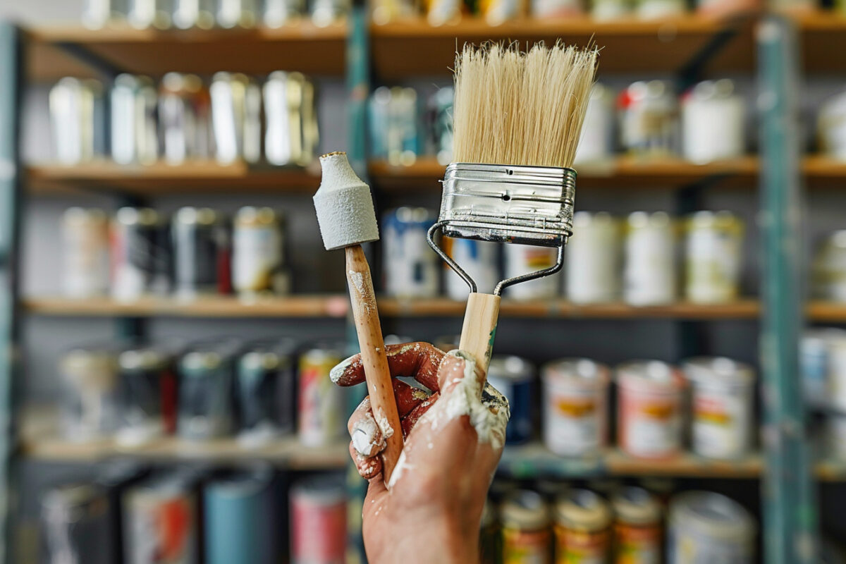 Le guide ultime pour choisir entre pinceau, rouleau et pistolet à peinture