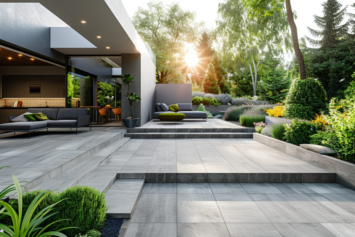 Les avantages d’une terrasse en béton dans votre projet de rénovation extérieure