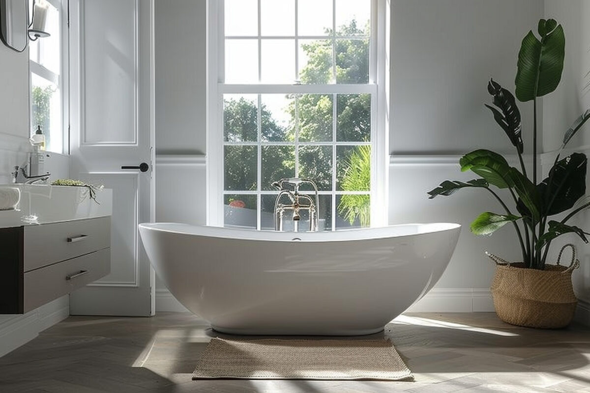 Les matériaux recommandés pour une baignoire à porte durable et facile à nettoyer