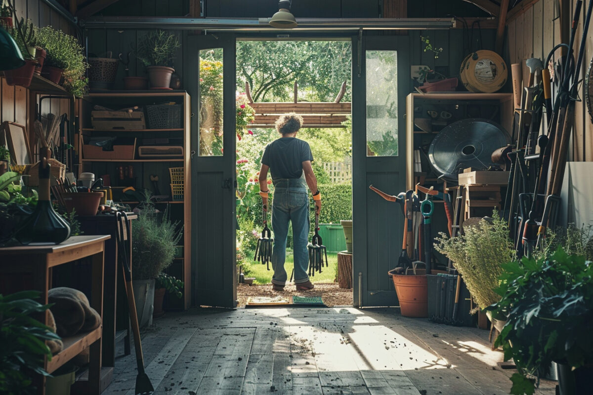Optimiser l’espace de rangement dans votre abri de jardin