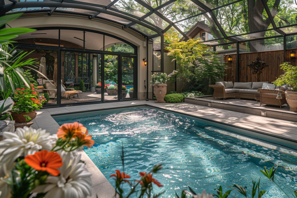 Personnalisation d’abri de piscine : harmonie avec l’esthétique du jardin