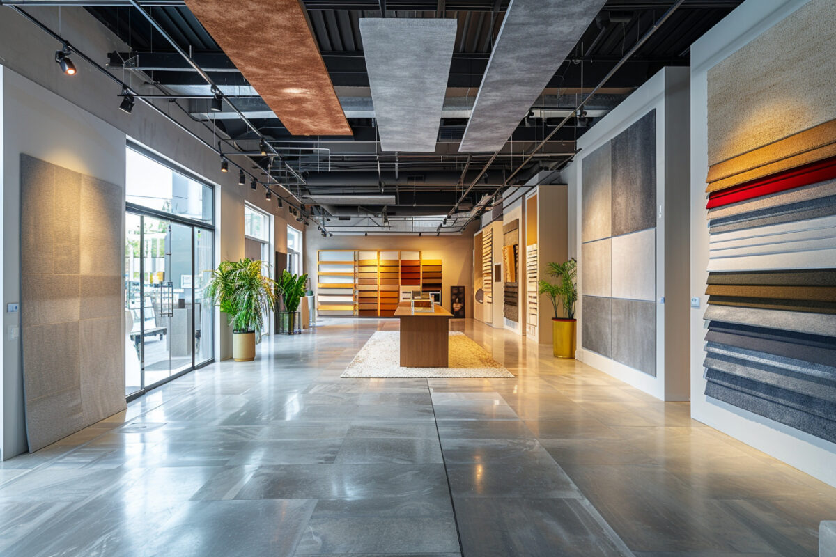 Plafond tendu : innovations et matériaux récents