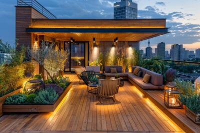 Tendances de design pour les terrasses en bois 2024