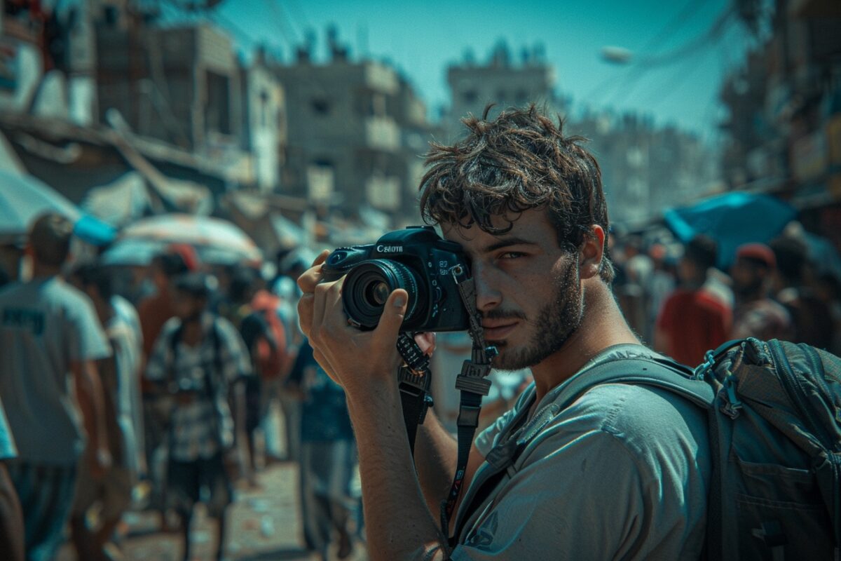 A travers l'objectif d'Ahmed Zakot : La réalité déchirante de Gaza et l'impact sur un photoreporter