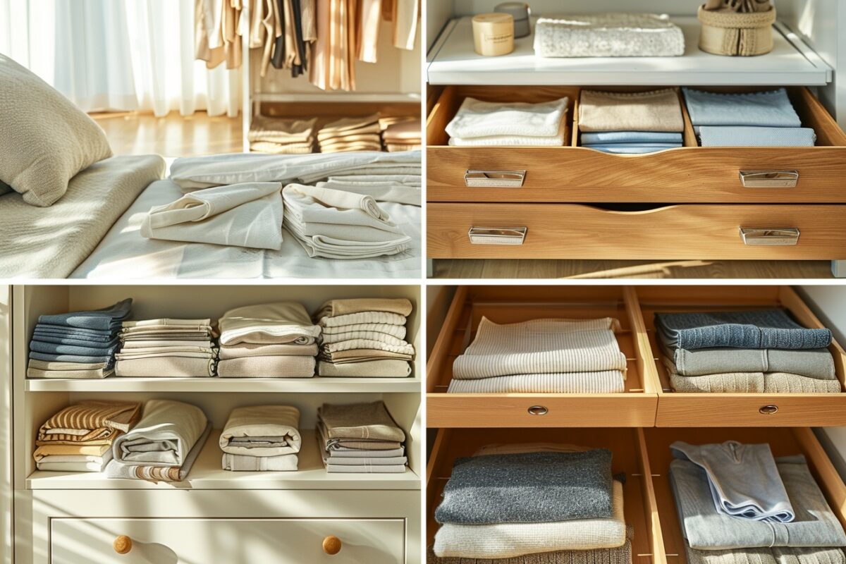Découvrez cette technique de rangement révolutionnaire de Marie Kondo qui transformera vos tiroirs et armoires en un éclair!