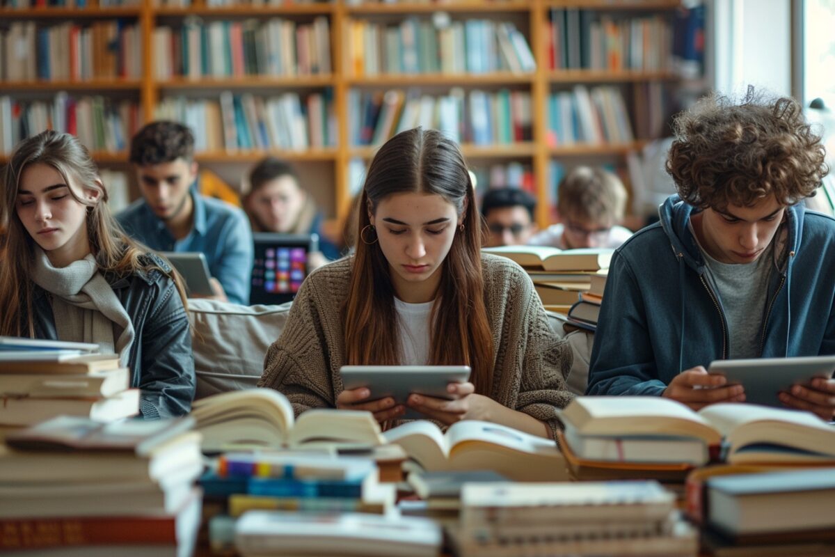 Écrans contre livres : découvrez le grand vainqueur dans les habitudes quotidiennes des jeunes