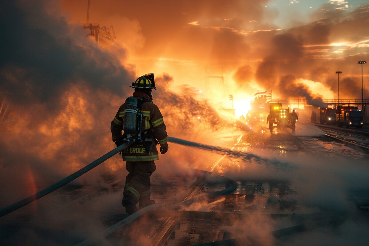 Incendie sur le port de Sète : l'usine Saipol maîtrise la situation avec un blessé gravement touché