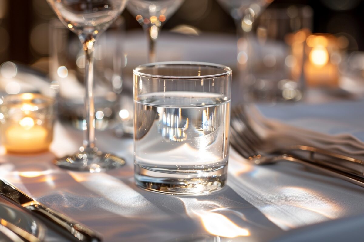 Le mystère derrière la réduction de la taille des verres à eau dans les restaurants : dévoilé pour votre plaisir