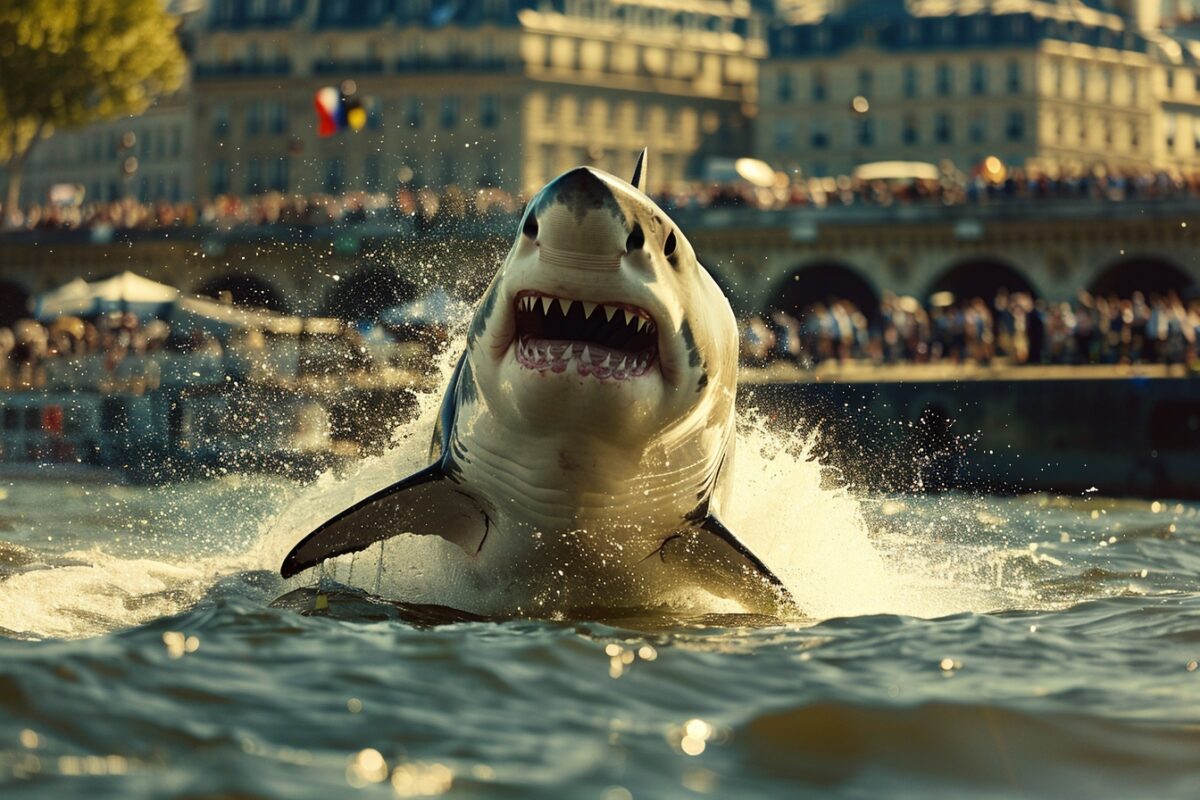 Netflix prépare une surprise terrifiante avec un film sur un requin dans la Seine, avant les Jeux Olympiques de Paris