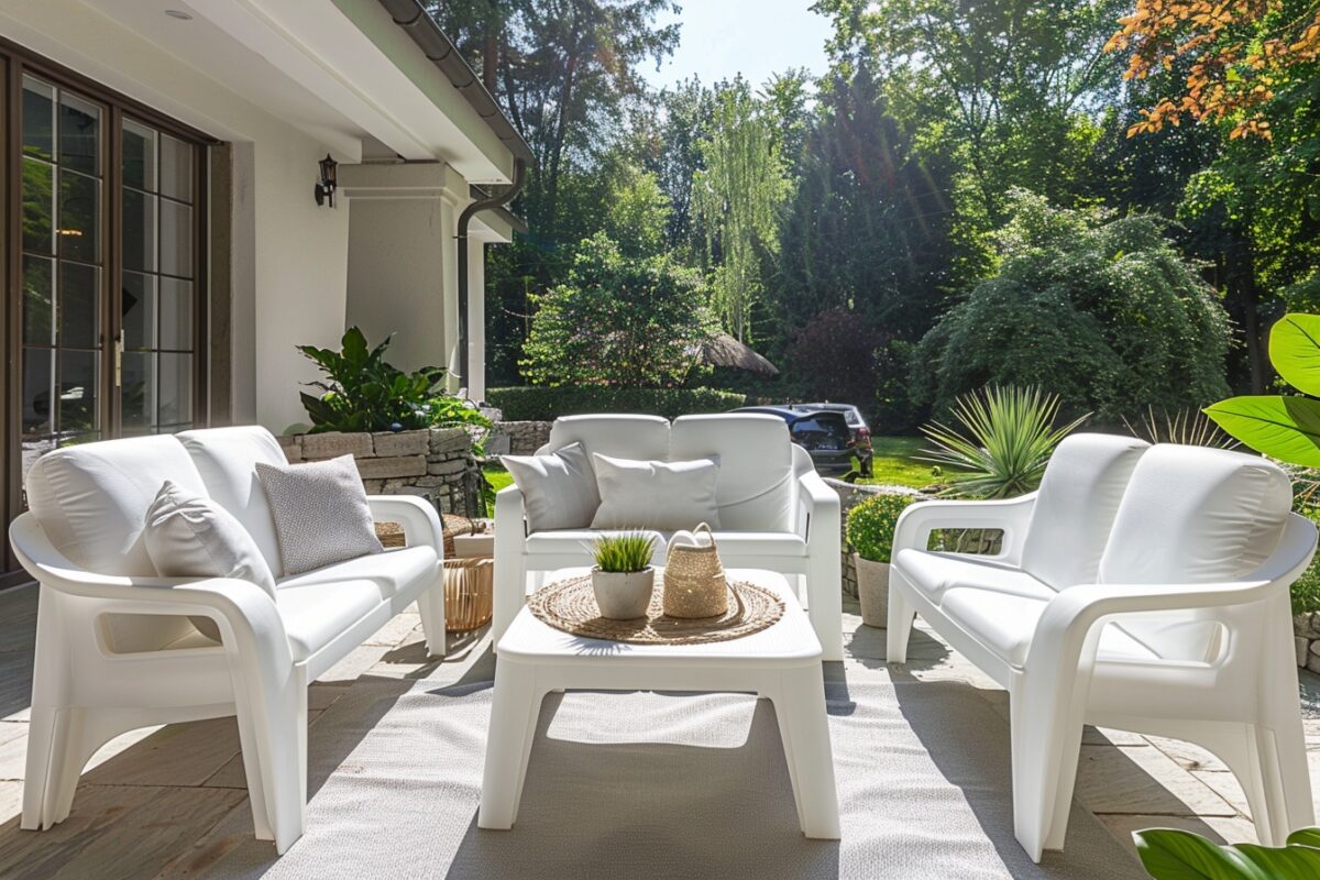 Redonner vie à votre mobilier de jardin en plastique blanc : Les techniques secrètes et efficaces pour un nettoyage facile
