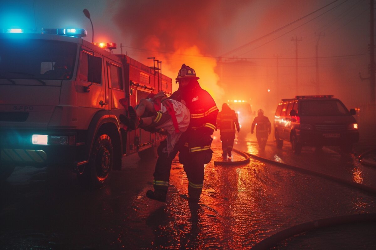 Un incident majeur évité : l'usine Saipol à Sète surmonte un incendie dévastateur, un employé gravement blessé
