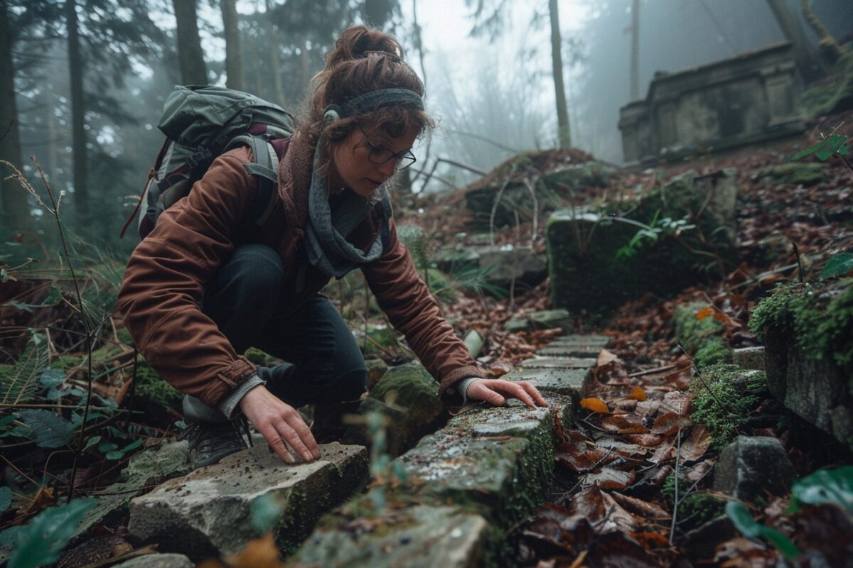 Une découverte inattendue lors d’une randonnée : le récit bouleversant d’une femme qui découvre les restes d’Emile