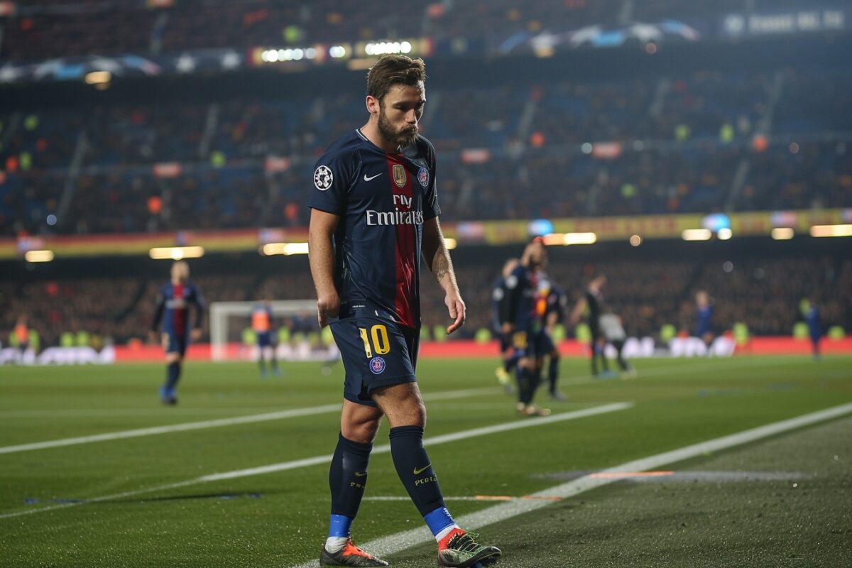 Une défaite amère pour Paris Saint-Germain face à Barcelone en quarts de finale de la Ligue des champions : un récit détaillé