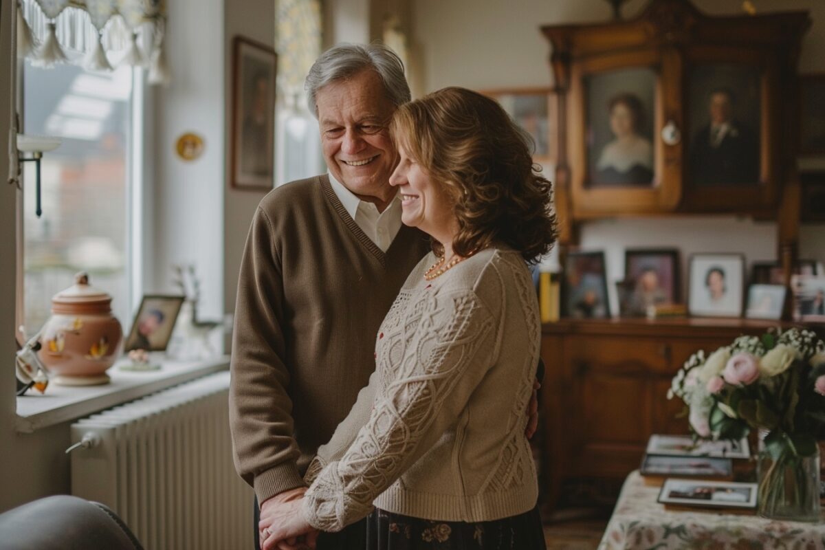 Une histoire d'amour unique et durable : un couple britannique qui se rencontre lors d'un blind date télévisé célèbre 30 ans de mariage