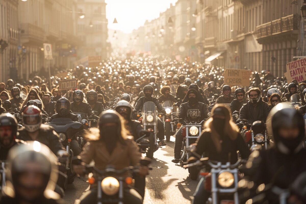 Voici ce qui a poussé 1800 motards à envahir les rues de Toulouse ce samedi, causant le chaos en ville