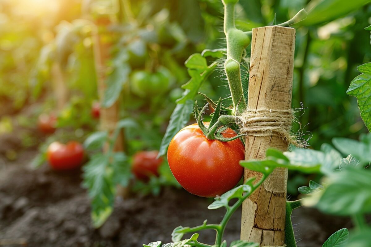Voici comment réaliser un tuteur parfait pour vos tomates : un guide complet pour choisir les matériaux appropriés