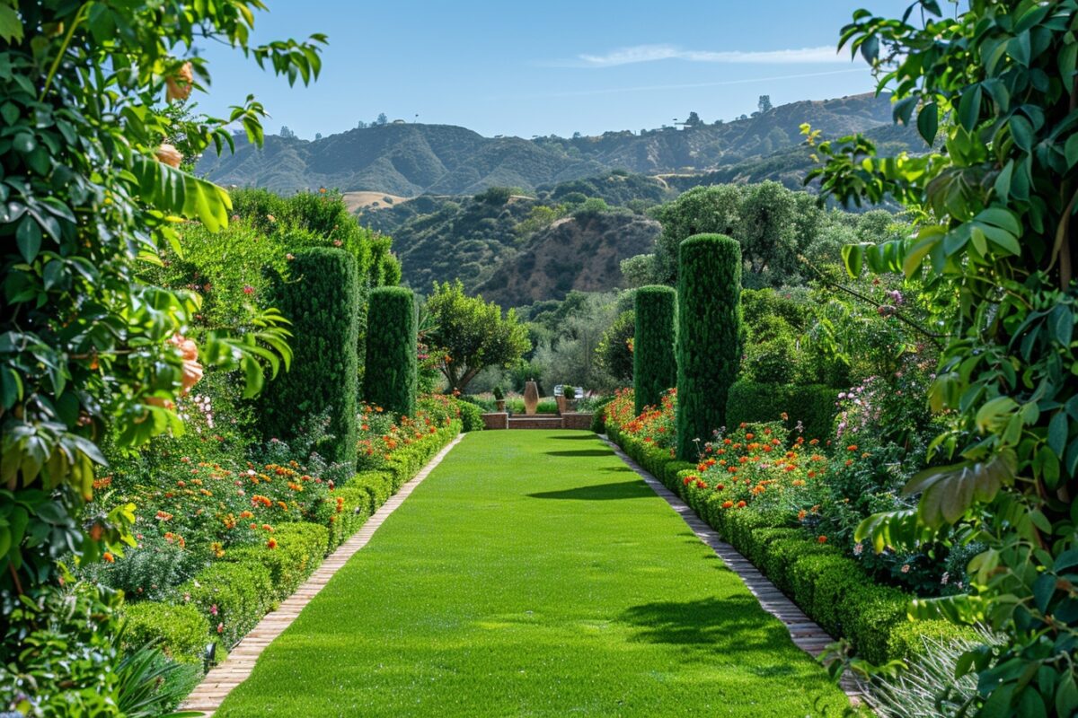 Voici les images éblouissantes du jardin de Montecito de Meghan Markle et Harry : un avant-goût de leur monde privé