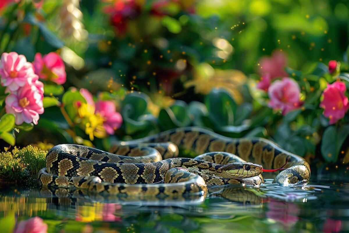 ces serpents dans votre jardin vous effraient ? découvrez comment les repousser tout en embellissant votre espace extérieur