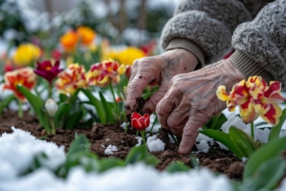 Découvrez comment les conseils de plantation de bulbes de ma grand-mère transformeront votre jardin en un spectacle hivernal éblouissant