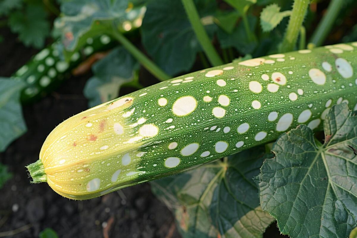 Voici comment mon ami a éliminé les taches blanches sur ses courgettes avec une astuce surprenante !